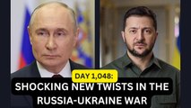 Day 1,048: Russia-Ukraine War Intensifies Amid Battlefield Gains and Diplomatic Tensions