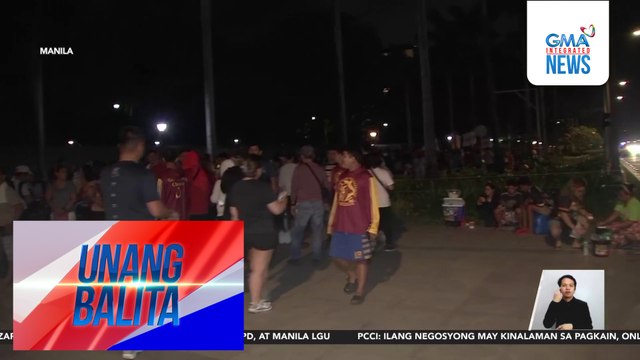 Mga deboto ng Poong Jesus Nazareno, tuloy-tuloy ang pagdating sa Quirino Grandstand | Unang Balita