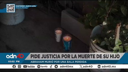 Muere menor de edad por bala perdida tras balacera en Monterrey, Nuevo León