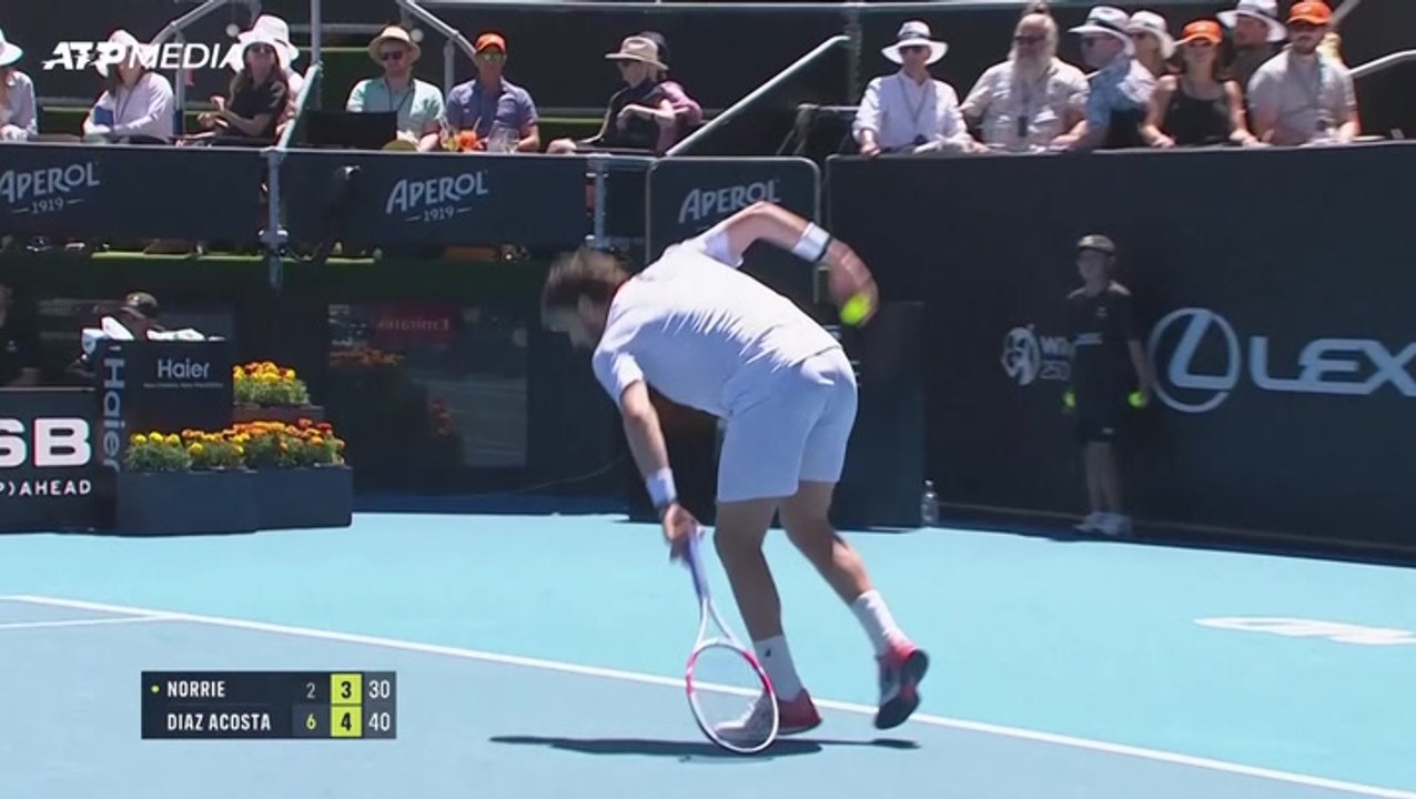 Frustrated Cameron Norrie throws tennis racquet into crowd and hits spectator