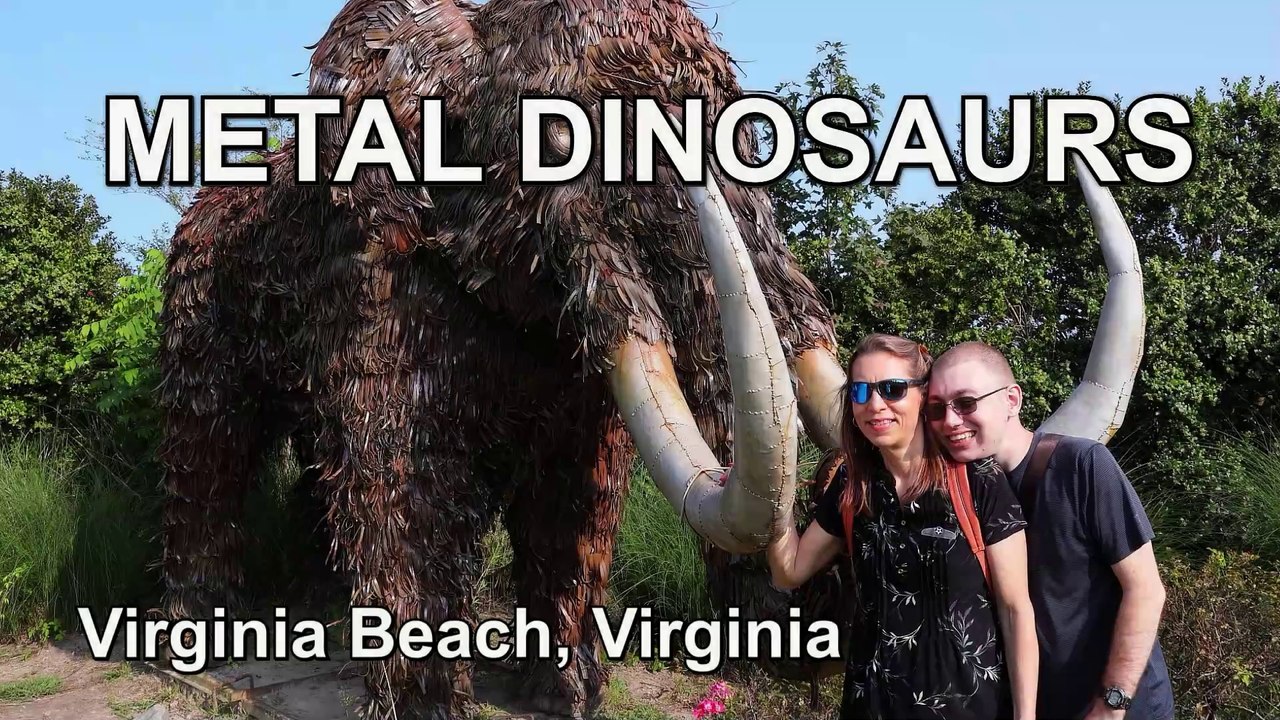 Unleash Your Inner Metalhead At Virginia Beach's Jurassic Metal Dinosaur Park - A Virginia Free Local Park