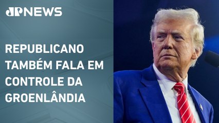 Trump ameaça retomar Canal do Panamá com uso da força