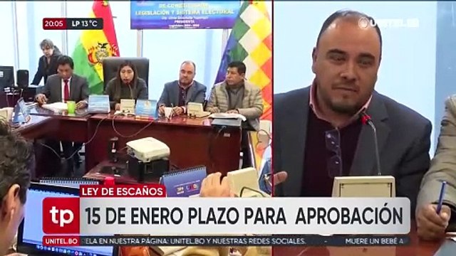 Plazo fatal para aprobar la ley de distribución de escaños es el 15 de enero, según el TSE