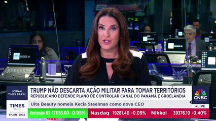 Trump não descarta ação militar apara tomada de territórios