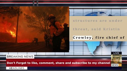 Many structures already destroyed in Pacific Palisades wildfire, California governor says