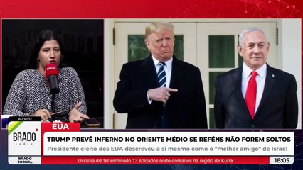 PELA 2º VEZ, TRUMP MANDA RECADO AOS TERRORISTAS DO HAMAS: “INFERNO EXPLODIRÁ”