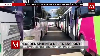 En Oaxaca, transporte Citybus cambia de nombre, a hora será Binni Bus