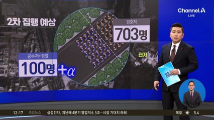 경찰, 경호처 압도하는 ‘인해전술’ 검토
