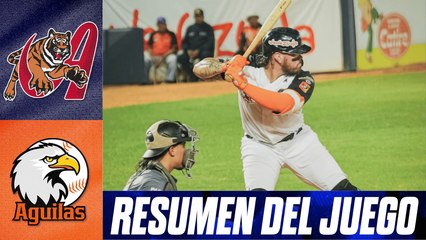 Resumen del juego Tigres de Aragua vs Águilas del Zulia | 7 de enero 2025