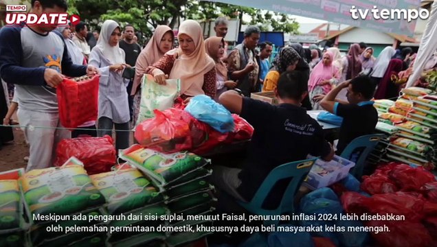 Tempo Eksplainer: Inflasi 2024 Terendah Sepanjang Sejarah Indonesia, Pertanda Positif?