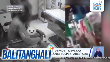84-anyos na babae, kritikal matapos silaban ng manugang; Suspek, arestado | Balitanghali