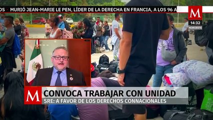 “Los mexicanos en EU no están solos”: Mauricio Ibarra