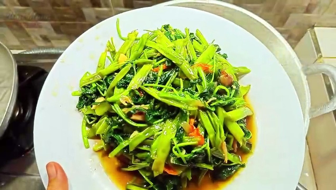 Resep Tumis Kangkung Simple Tetap Hijau