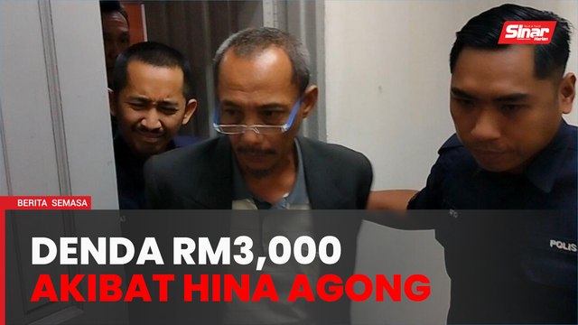 Peniaga gerai mengaku hina Agong, didenda RM3,000