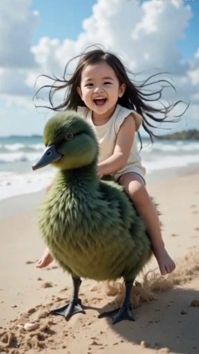 Funny Duck Playing with Baby Girl #funny #funnyduck #babyplaying #laugh #laughing #viral  #ViralVideos  #Trending  #Everyone #allforyou #Reels  #shortsvideo