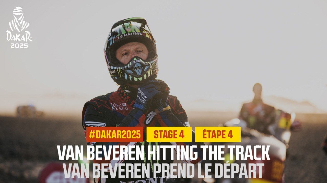 Van Beveren hitting the track - Stage 4 - #Dakar2025