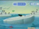 Wii fit wii pingouin vs poissons