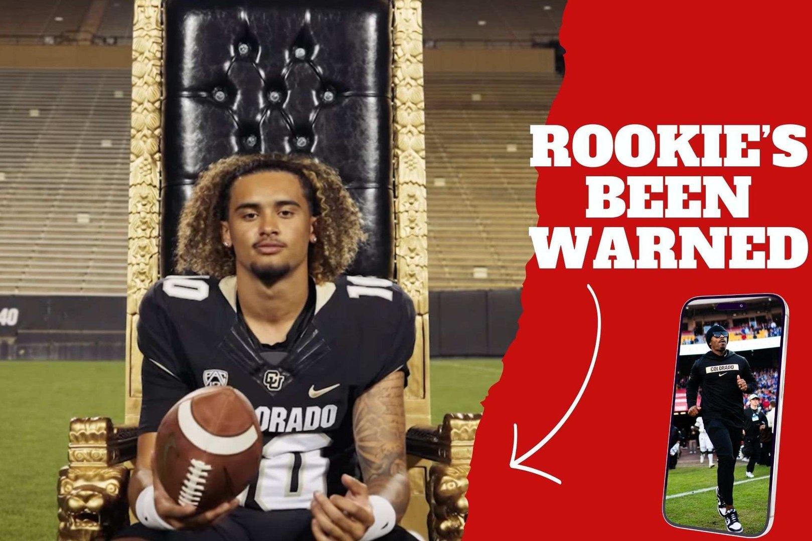 Colorado Buffaloes? 5-star rookie quarterback gets a warning from Deion Sanders? coaching staff member