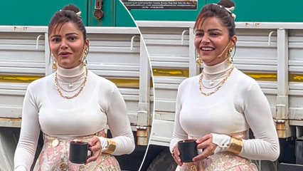Rubina Dilaik का कॉमेडी शो Laughter Chefs Season 2 के सेट पर दिखा निराला अंदाज़