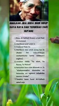Amalan untuk mendatangkan rezeki dari mbah maimoen #foryou #kerezekian #waliallah #motivasi