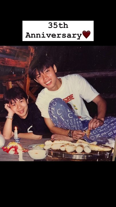 "ไก่ สมพล" รักมั่นคง 35 ปี โพสต์ภาพหวานวันครบรอบ แฟนหนุ่มหล่อมาก