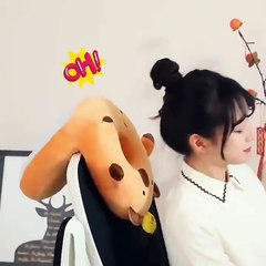 Custom plush hammer farati overload bear cat.