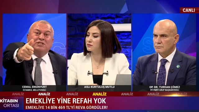 Cemal Enginyurt canlı yayında küplere bindi: Yazıklar olsun adaletinize!