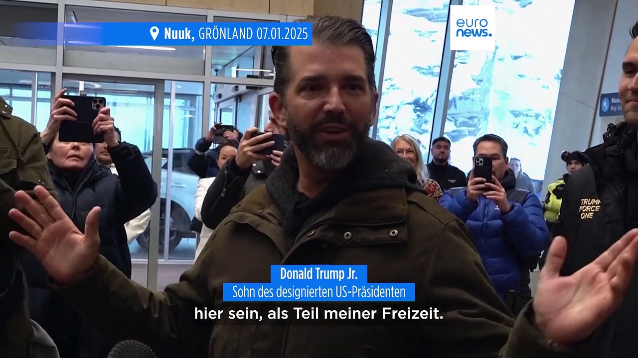 Trump Junior zu 'privater Reise' auf Grönland: Was hat er vor?