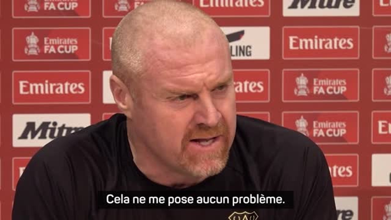 Everton - Dyche n'a "aucun problème" avec le fait d'être sur la sellette