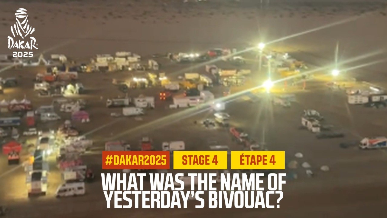 What was the name of yesterdays bivouac? - Stage 4 - #Dakar2025