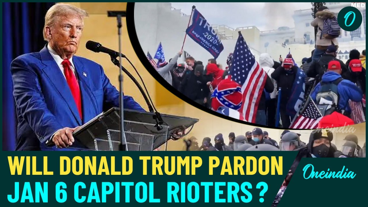 Trump's Bold Decision: Jan 6 Capitol Rioters Pardon Within 2 Hrs But Here's the Truth Trump Hiding