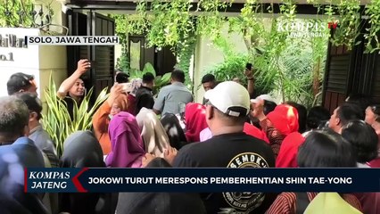 Jokowi Turut Merespons Pemberhentian Shin Tae-yong