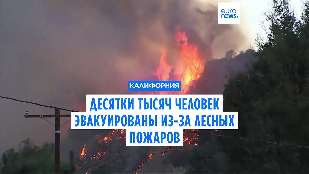 Десятки тысяч человек эвакуированы из-за лесных...