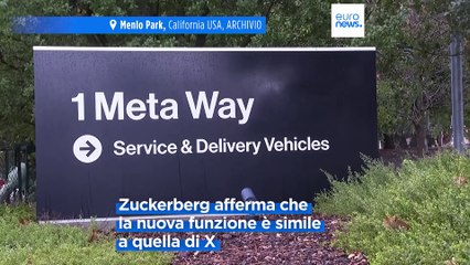 Meta si avvicina a X: al posto dei "verificatori di fatti" introdurrà le "note comunitarie"