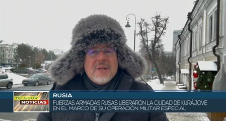 Rusos liberaron la ciudad de Kurájove durante una operación militar especial