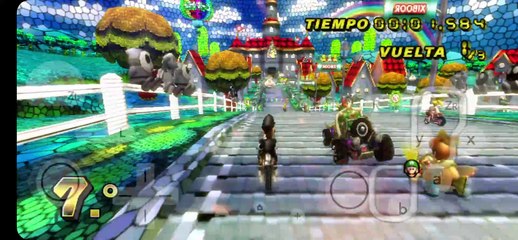 MATANDO EL TIEMPO CON MARIOKART WII. MARIOKART BLACK VERSION. COPA ("FLOR") 150CC. EN ESPAÑOL.