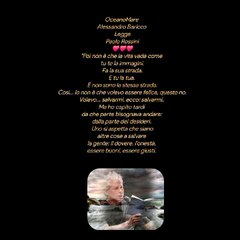 OceanoMare Alessandro Baricco LeggePaolo Rossini❤️❤️❤️