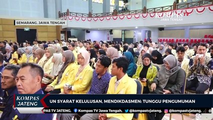 UN Syarat Kelulusan, Mendikdasmen: Tunggu Pengumuman