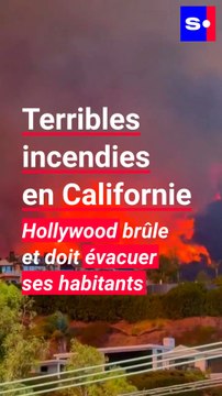 Terribles incendies en Californie : Hollywood en proie aux flammes