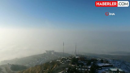 Elazığ Sis Denizine Gömüldü, Harput'ta Görsel Şölen