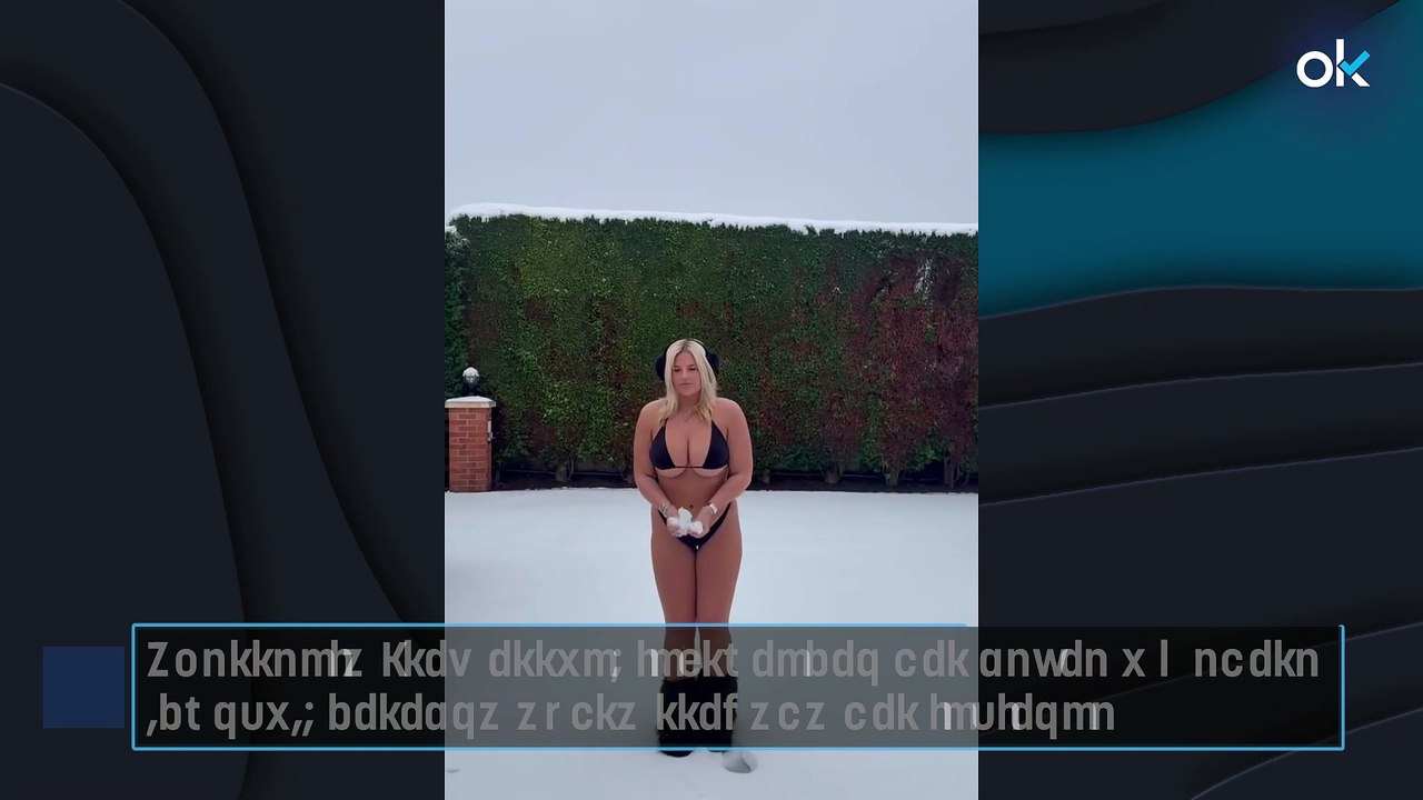 Apollonia Llewellyn, influencer del boxeo y modelo 'curvy', celebra así la llegada del invierno