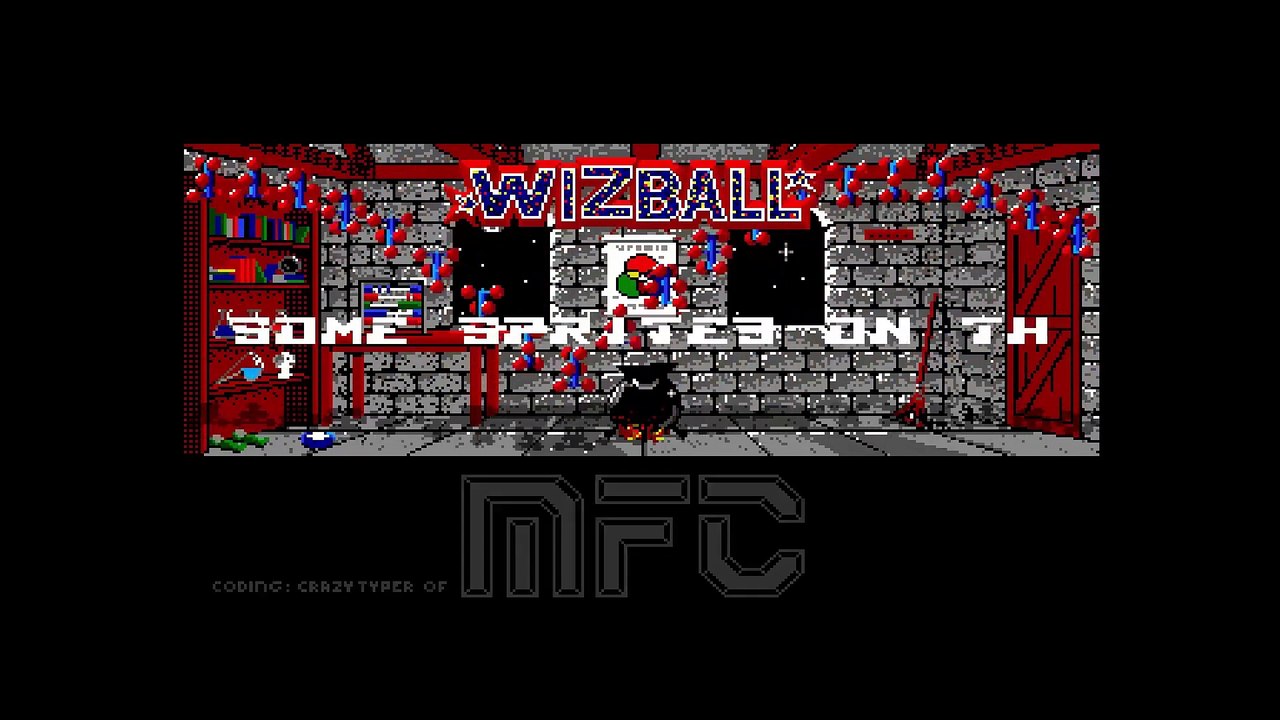 Amiga Cracktro Wizball By Megaforce (1988)