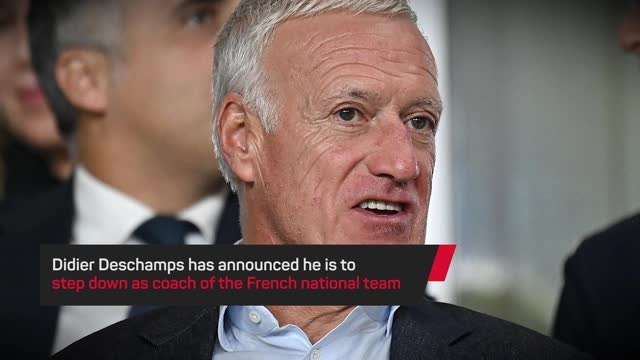 Breaking News - Didier Deschamps to step down as France coach