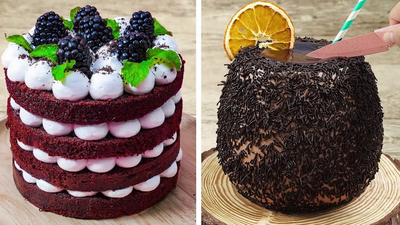 Satisfying Cake Decorating | Amazing Birthday Cake | Super Cake #02