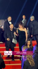 نرمين الفقي تتألق بإطلالة ساحرة بالأسود في حفل وشوشة. ✨🖤