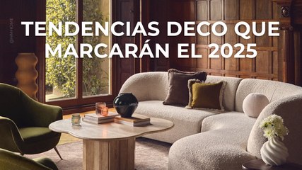 Tendencias deco que marcarán el 2025