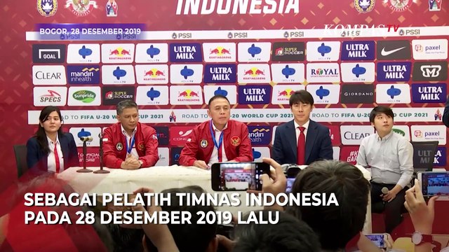 ARSIP KOMPASTV - Shin Tae-yong Perdana Diperkenalkan Jadi Pelatih Timnas Indonesia