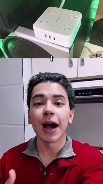 The Best Power Strip for Protecting Your Devices | 8 AC Outlets & 3 USB Chargers with 900 Joules Protection!  #SurgeProtector #PowerStrip #USBCharger