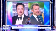 Le Président accuse Elon Musk de soutenir l'extrême droite en Europe !