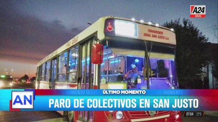 Paro de choferes afecta el transporte en Zona Oeste y Capital Federal